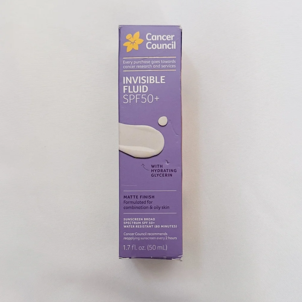 Cancer Council Invisible Fluid Sunscreen SPF50+ - Picture 1 of 6
